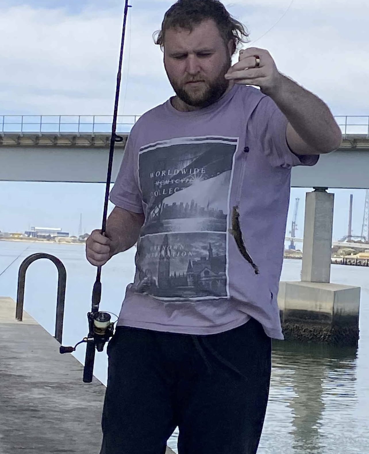 A relaxed day fishing by the water, a favourite community outing for the Equilibrium SA group